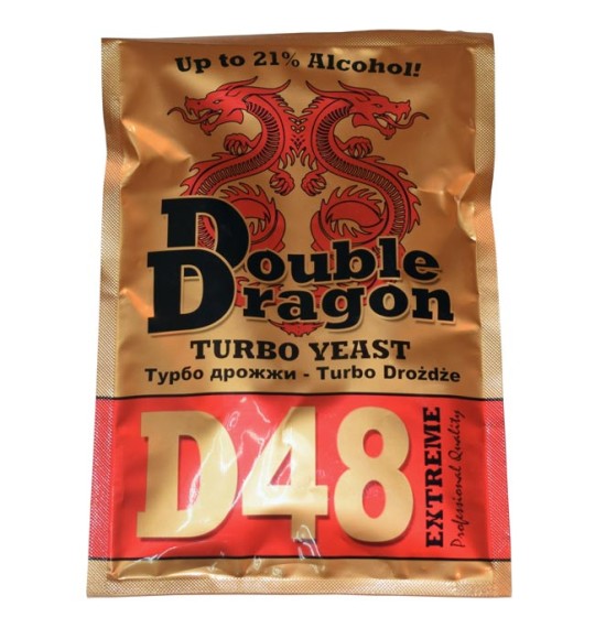Турбо дрожжи DoubleDragon D48 