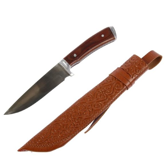 Охотничий нож Шархон, прямой, рукоять из текстолита 