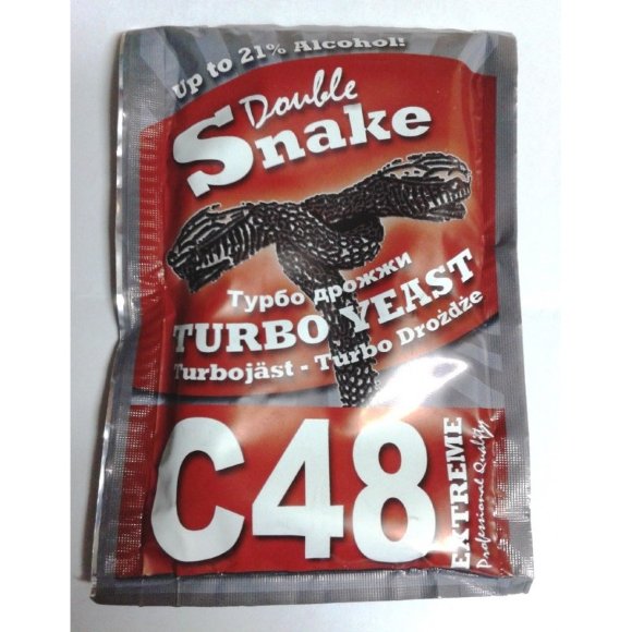 Турбо Дрожжи Double Snake Turbo Yeast C 48 Turbo 