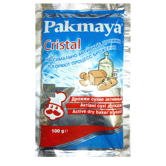 Дрожжи Pakmaya Cristal 100 гр 