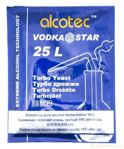 Дрожжи Alcotec VodkaStar Turbo 
